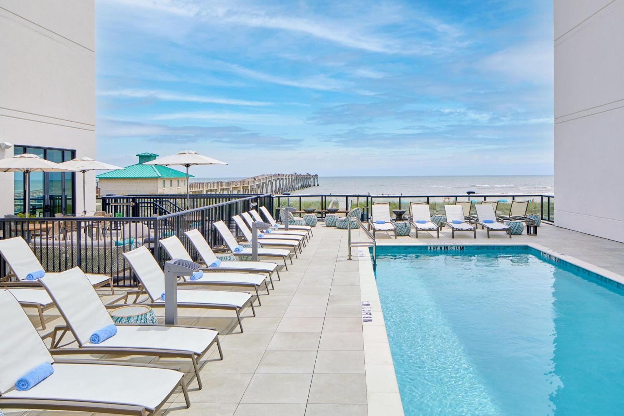 Springhill Suites By Marriott Jacksonville Beach Oceanfront المظهر الخارجي الصورة