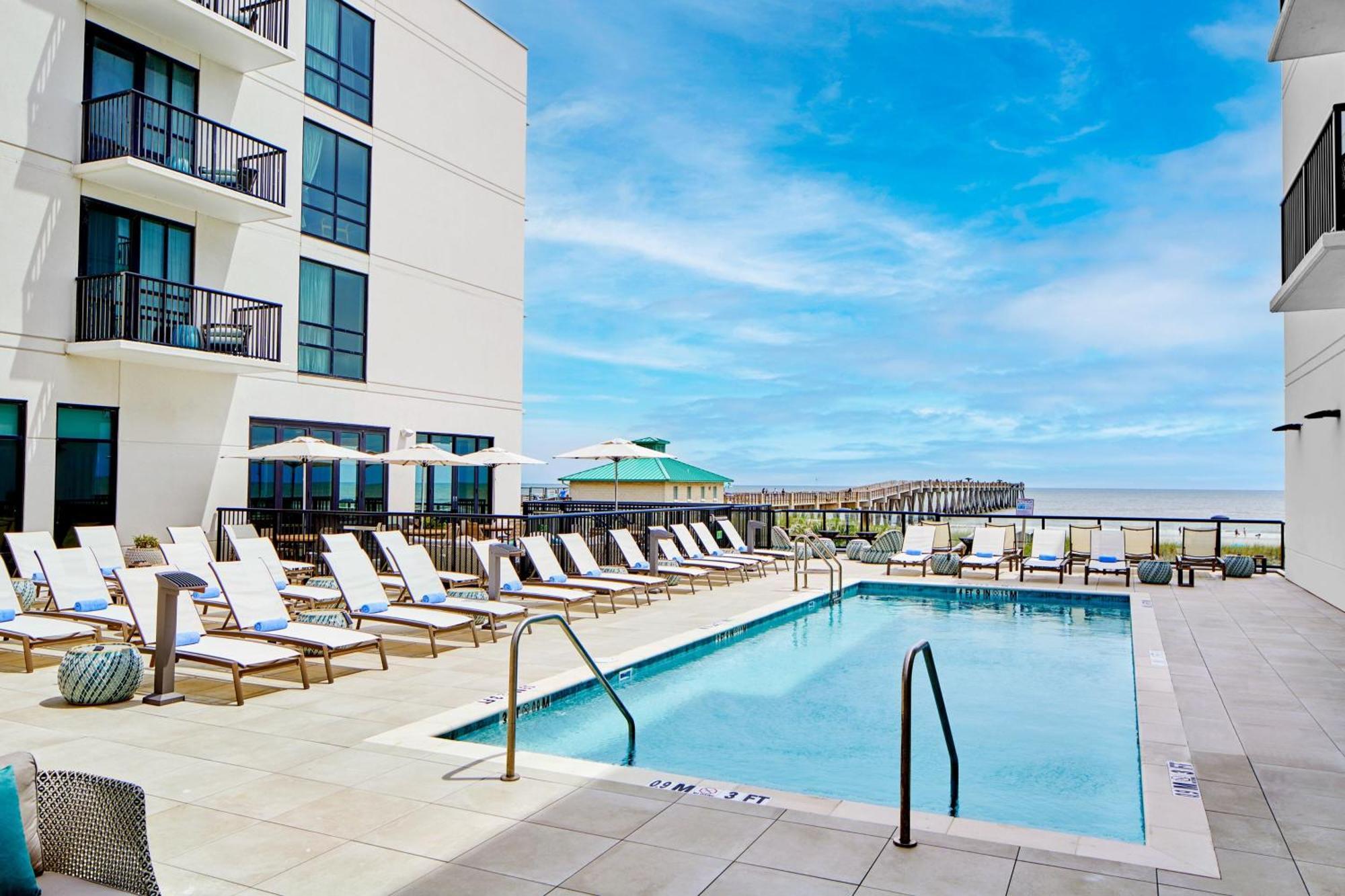 Springhill Suites By Marriott Jacksonville Beach Oceanfront المظهر الخارجي الصورة